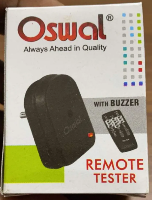 Oswal Remote Tester With Buzzer