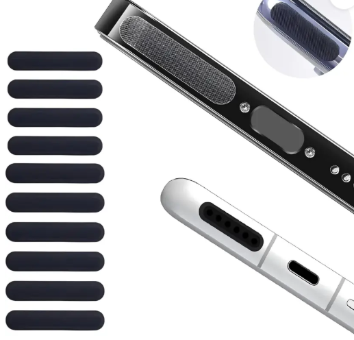 Mobile Speaker Dust Protector Net Sticker Jali for Smartphones  (Mobile, Tablet Pack of 10)