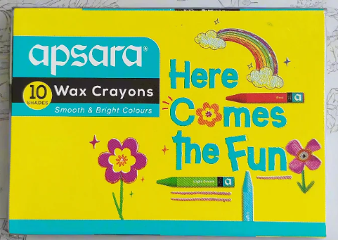 Apsara Crayons 10 colours