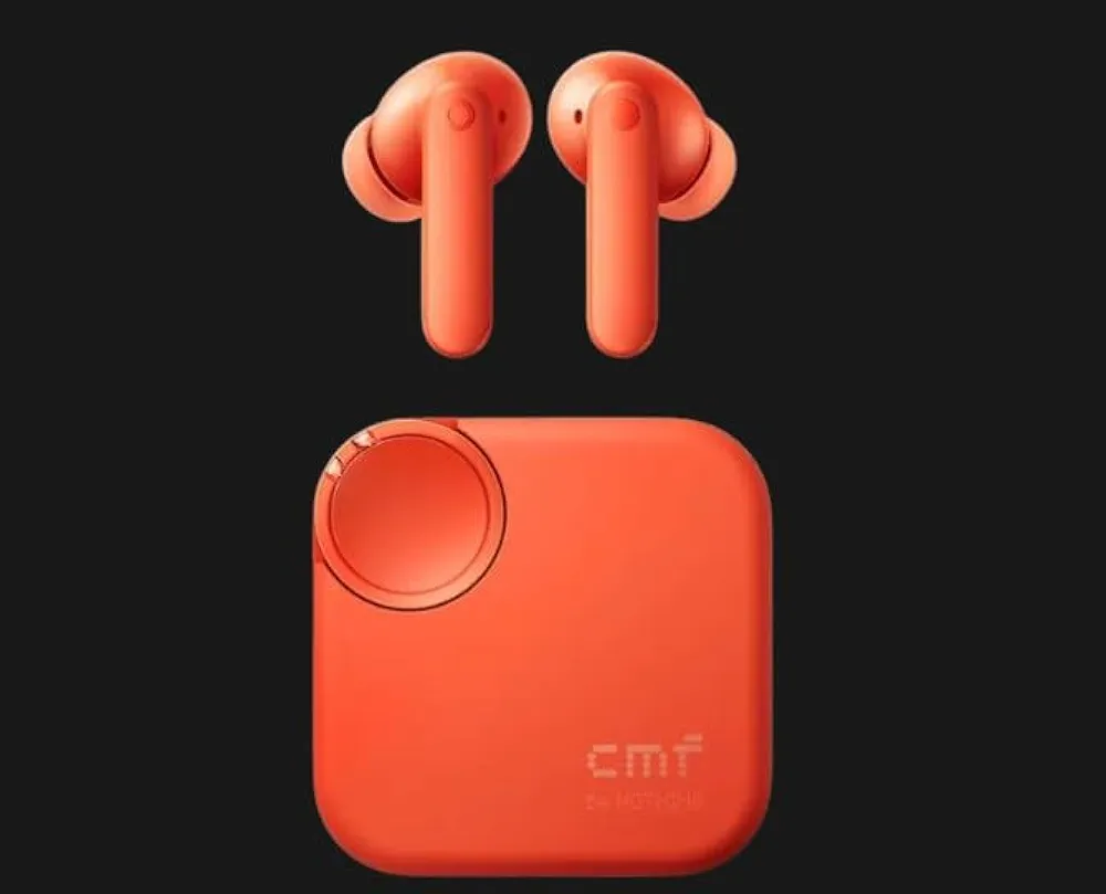 Airpods 2 orange and black colour